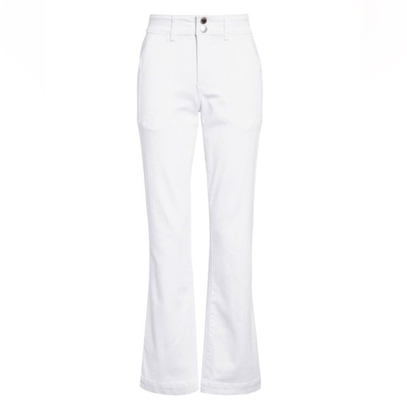 NWT SZ 26 Wit & Wisdom ‘Ab'Solution High Waist
Flare Jeans in Optic White - Picture 4 of 4